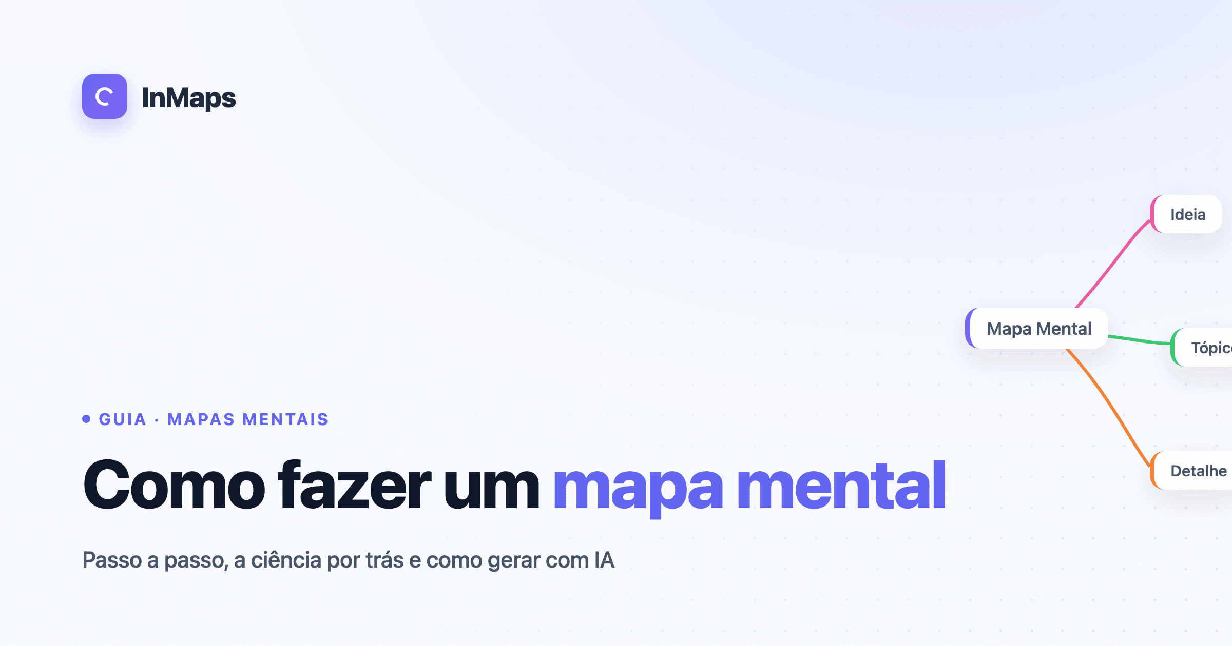 Como fazer um mapa mental: guia completo (passo a passo + IA)