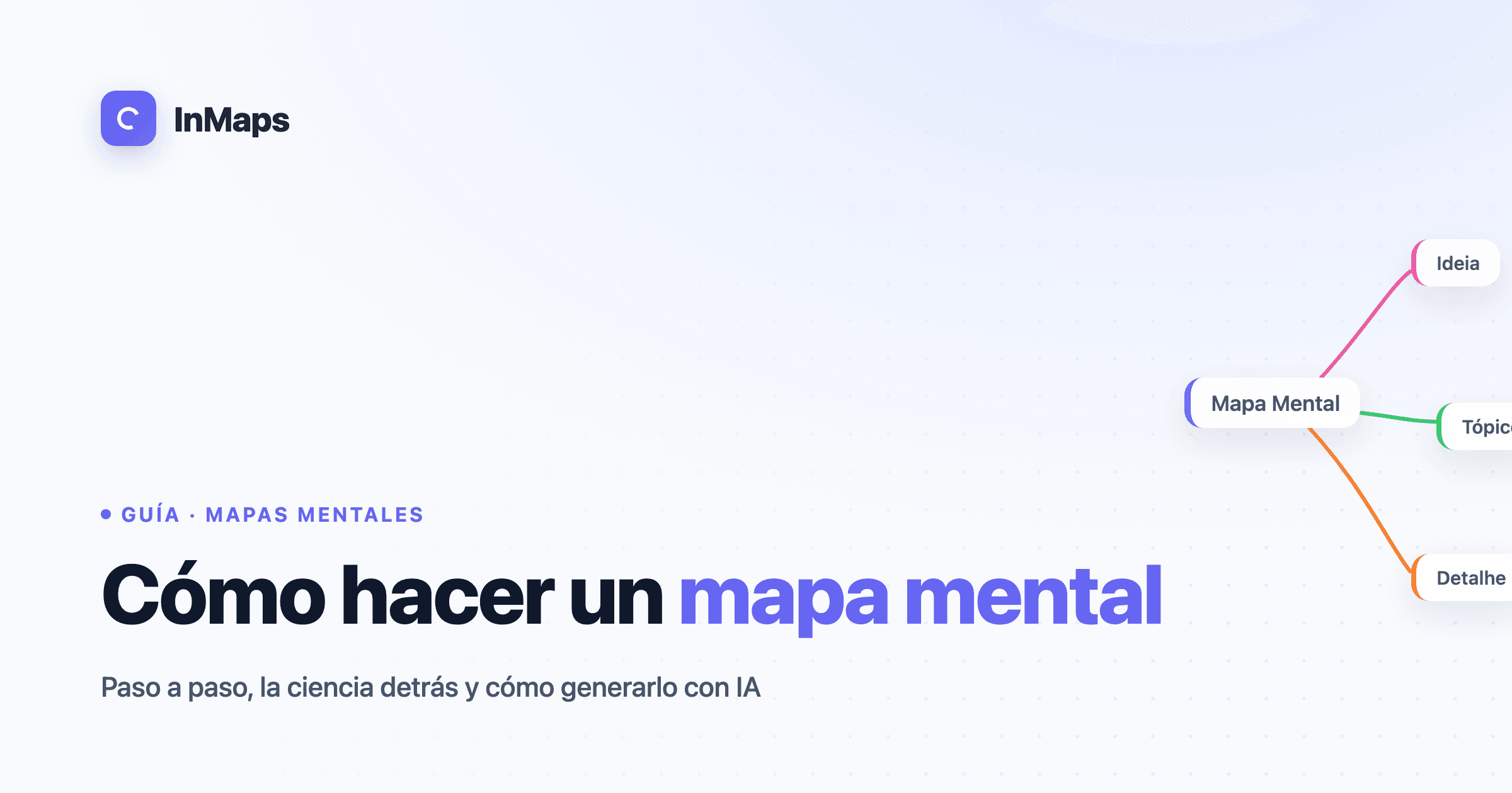 Cómo hacer un mapa mental: guía completa (paso a paso + IA)