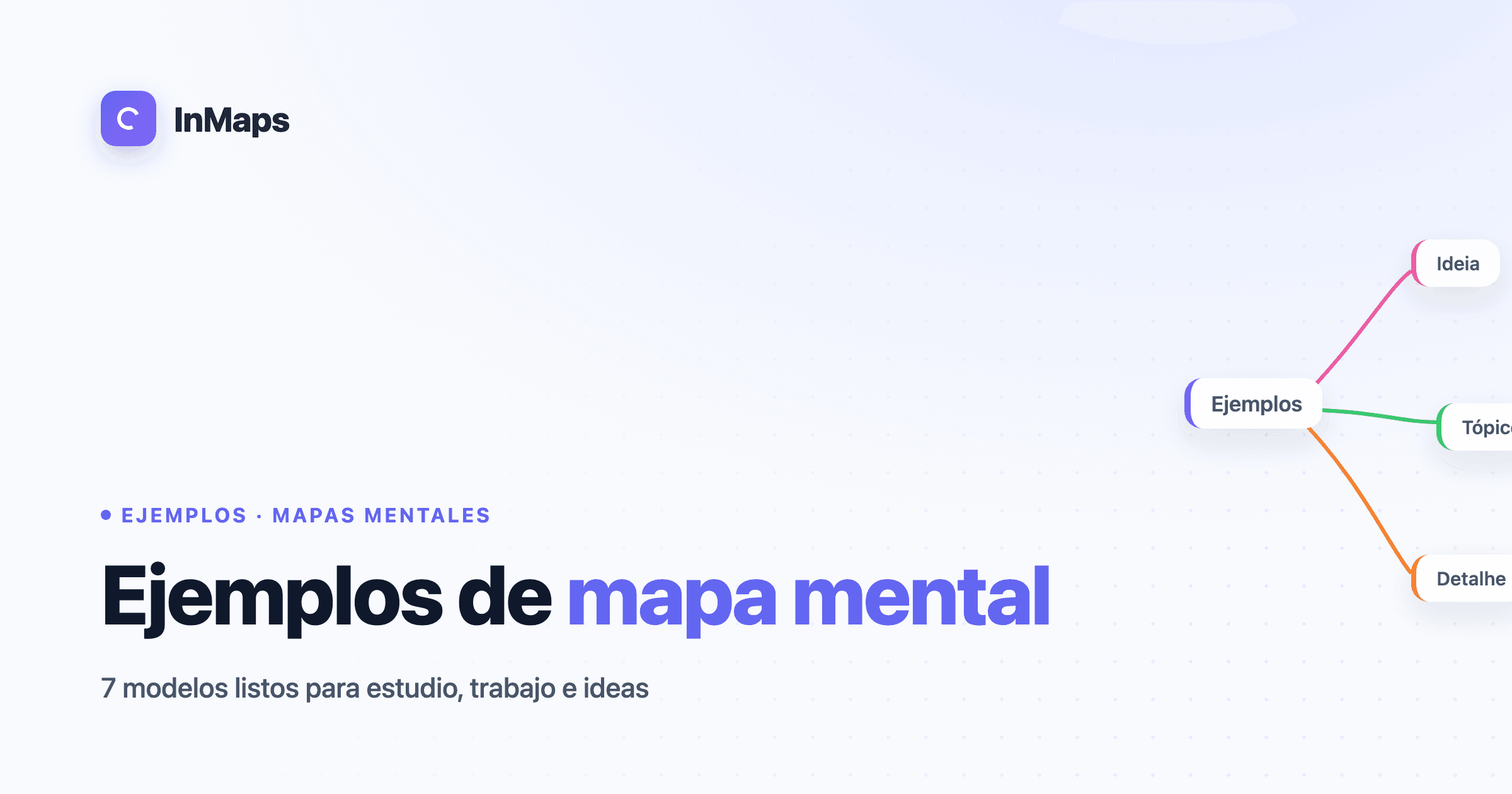 Ejemplos de mapa mental: 7 modelos para inspirarte
